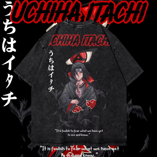 Itachi Crow Shadow Tee – Shinobi Supply